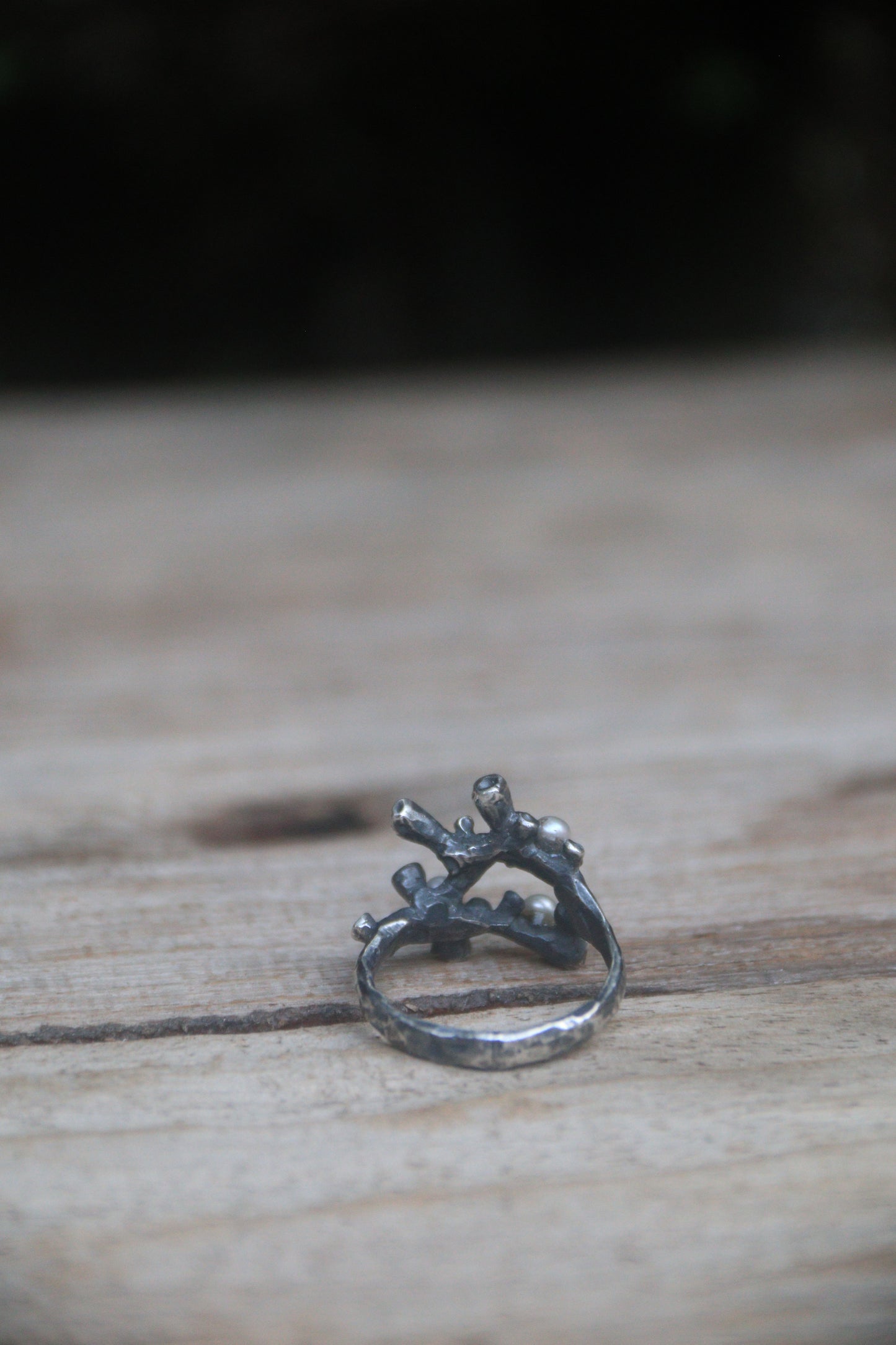"Born from Salt" ring, V1