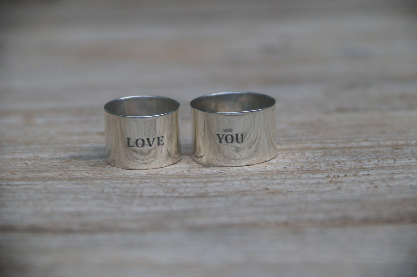 "Unapologetically Bold" rings set