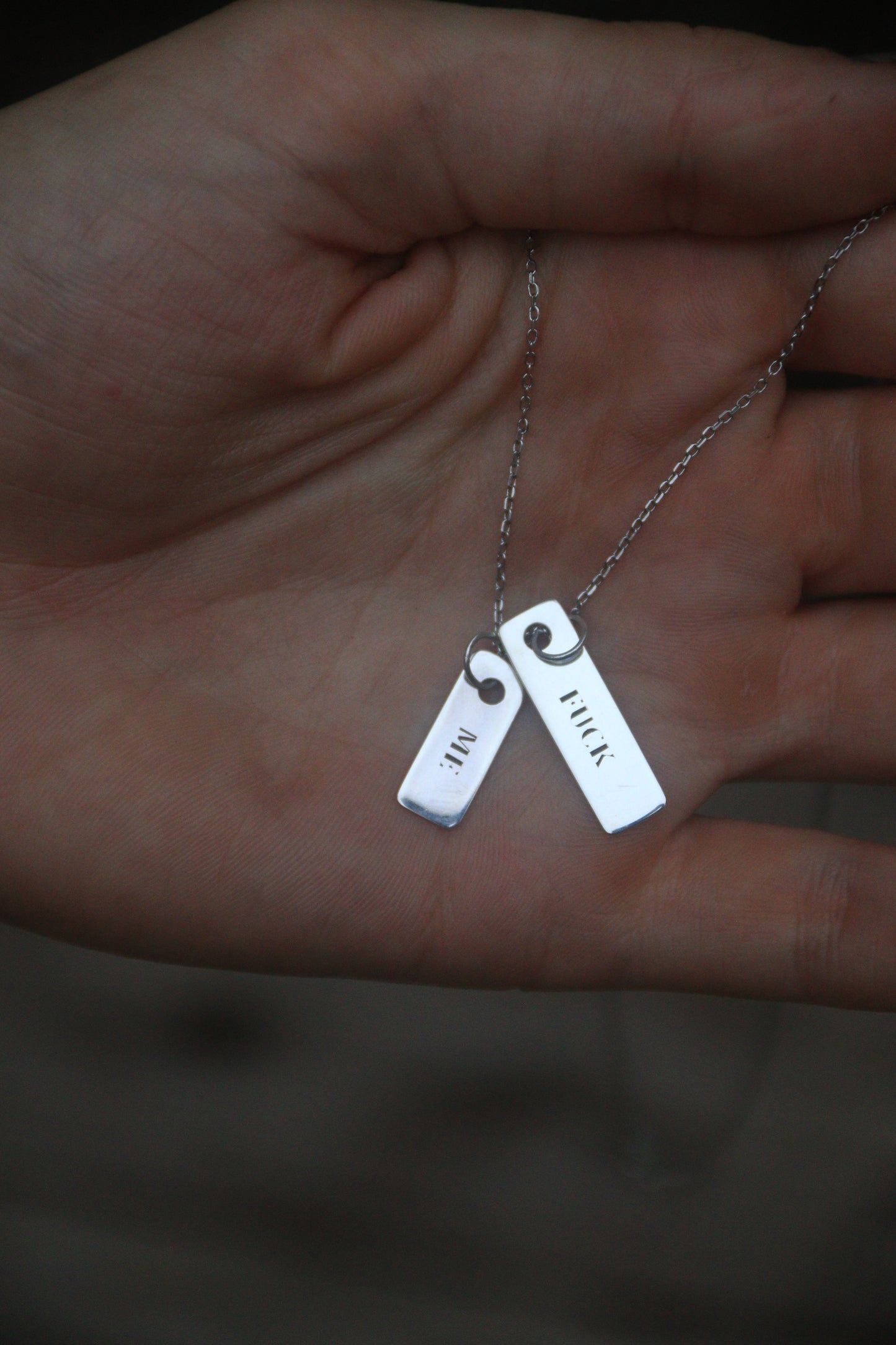 "Unapologetically Bold" pendant