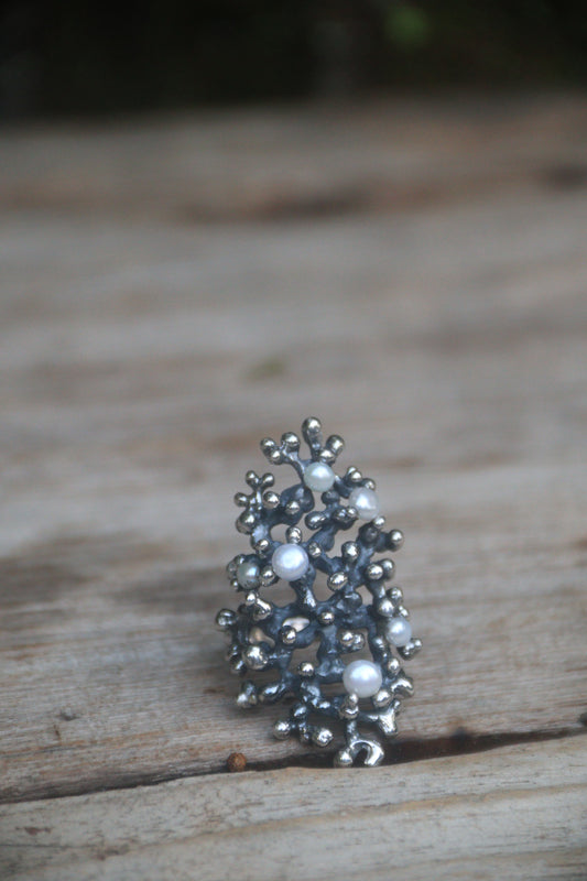 "Born from Salt" ring V2