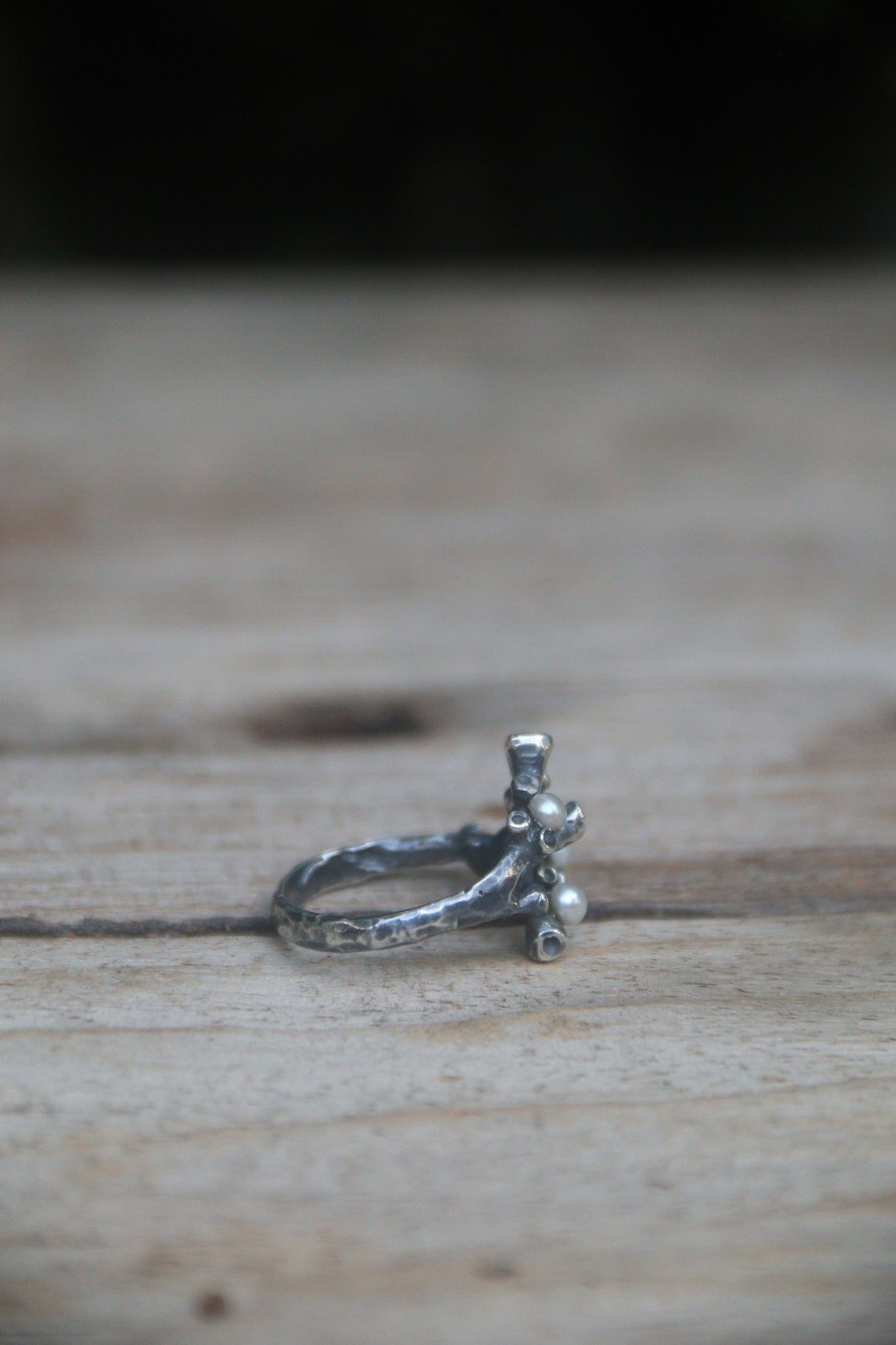 "Born from Salt" ring, V1