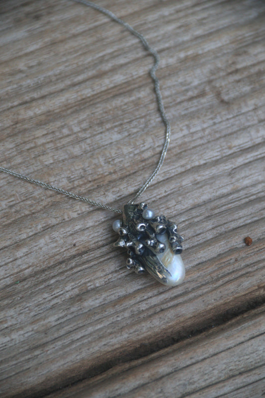 "Born From Salt" pendant