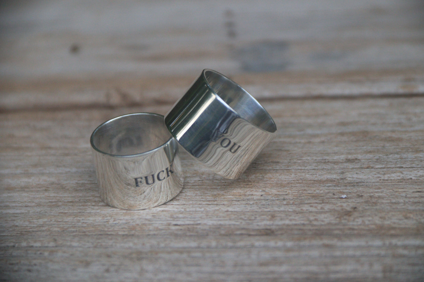 "Unapologetically Bold" rings set