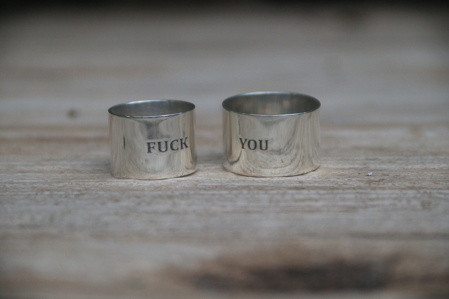 "Unapologetically Bold" rings set