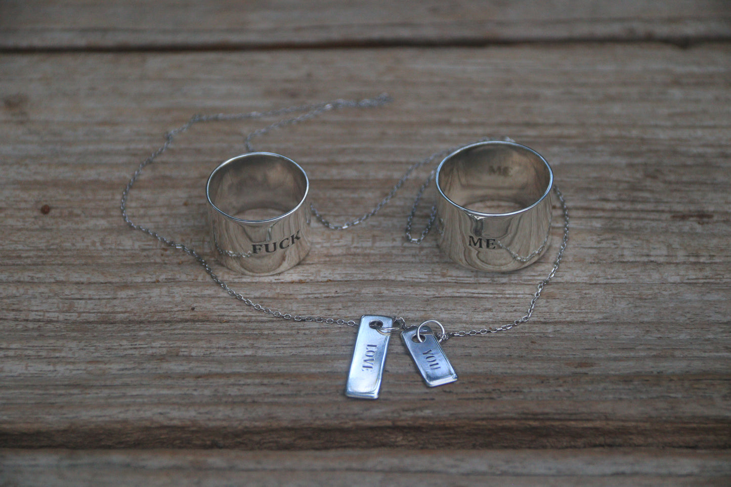 "Unapologetically Bold" pendant